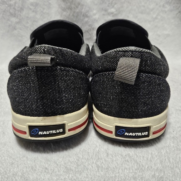 Nautilus Women's Slip-On Westside Safety-Toe Work Shoes N1435 Black Size 6 Wide - Picture 3 of 8